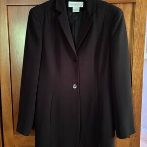 Sleek black blazer